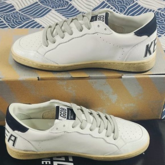 Golden Goose Ball Star in nappa with white star and black heel tab Sneaker - Picture 7 of 10